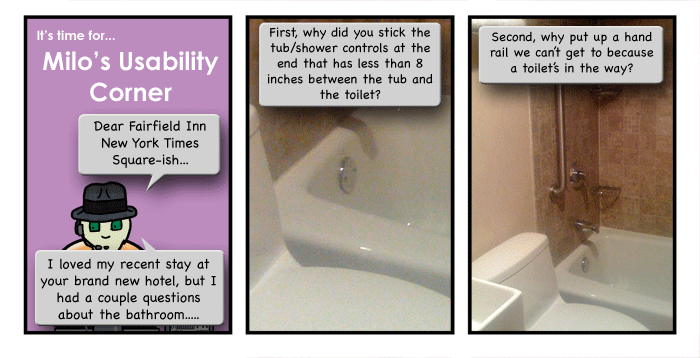 The sink was just freakin awesome though. Deep, and square.