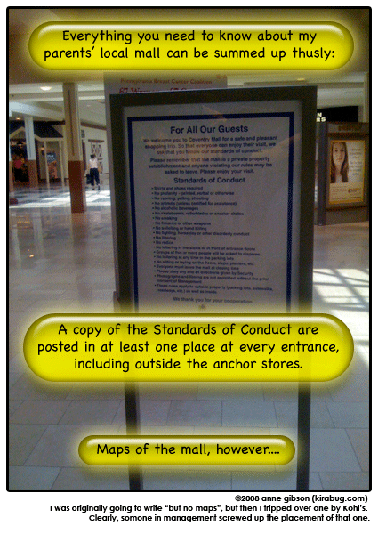 I've learned to hate that mall.
