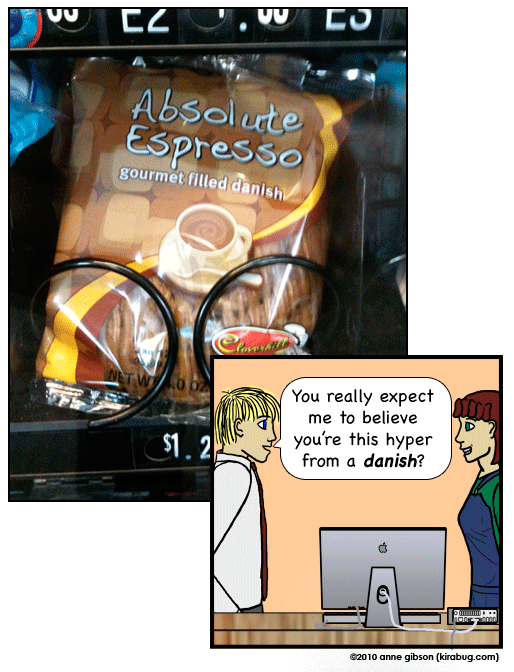 Can always count on the vending machines for the weird options.