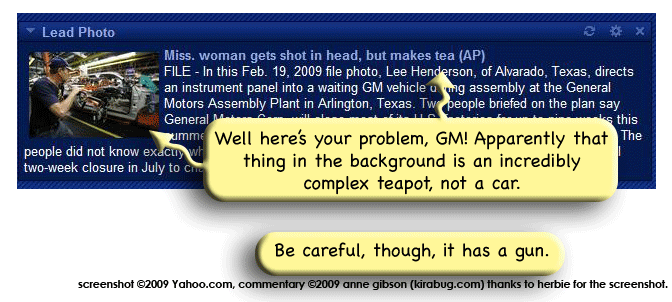 Yay for yahoo idiocy!