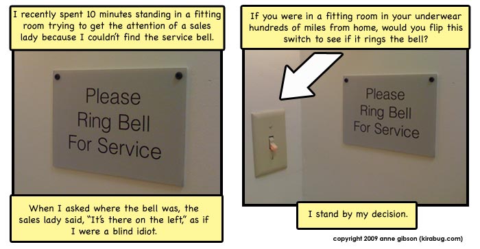 What? Were they out of doorbell kits in Williamsburg?
